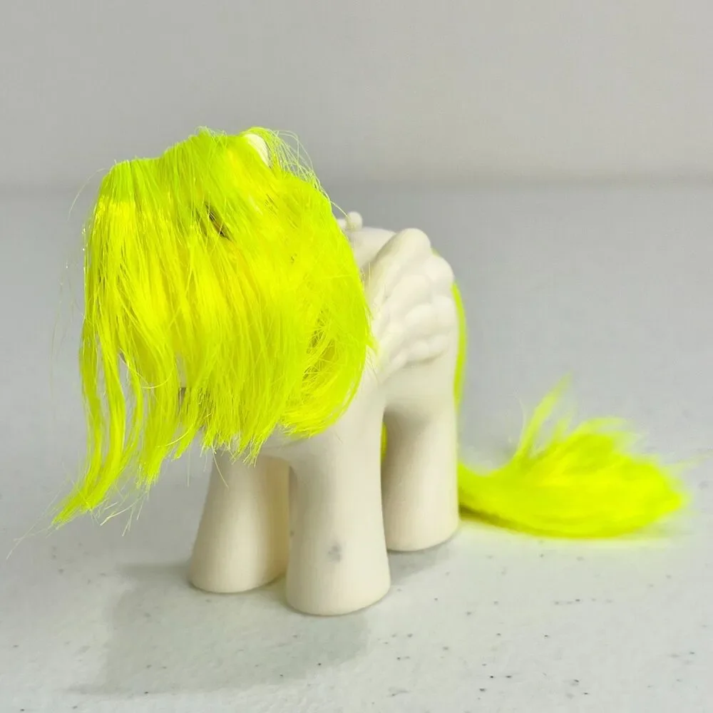 VTG Hasbro G1 My Little Pony Baby Surprise Some Accessories White Purple Balloon